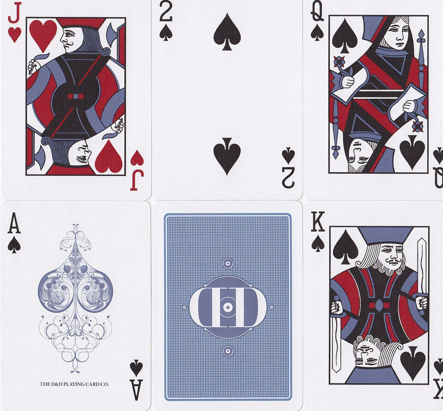 Smoke & Mirrors Denim, 2nd Print Playing Cards by Dan & Dave