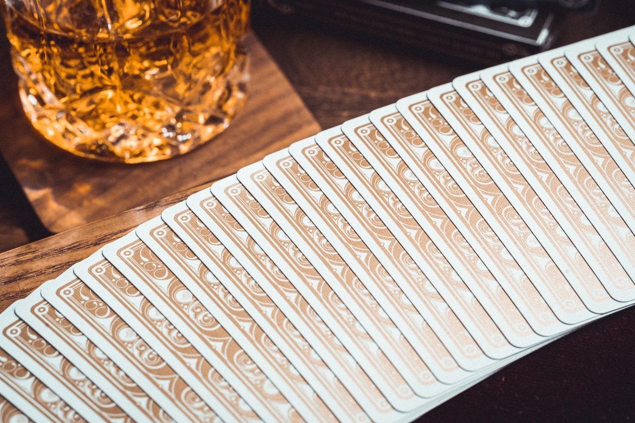 Smoke & Mirrors Playing Cards - V8 Gold Standard Edition Playing Cards by Dan & Dave