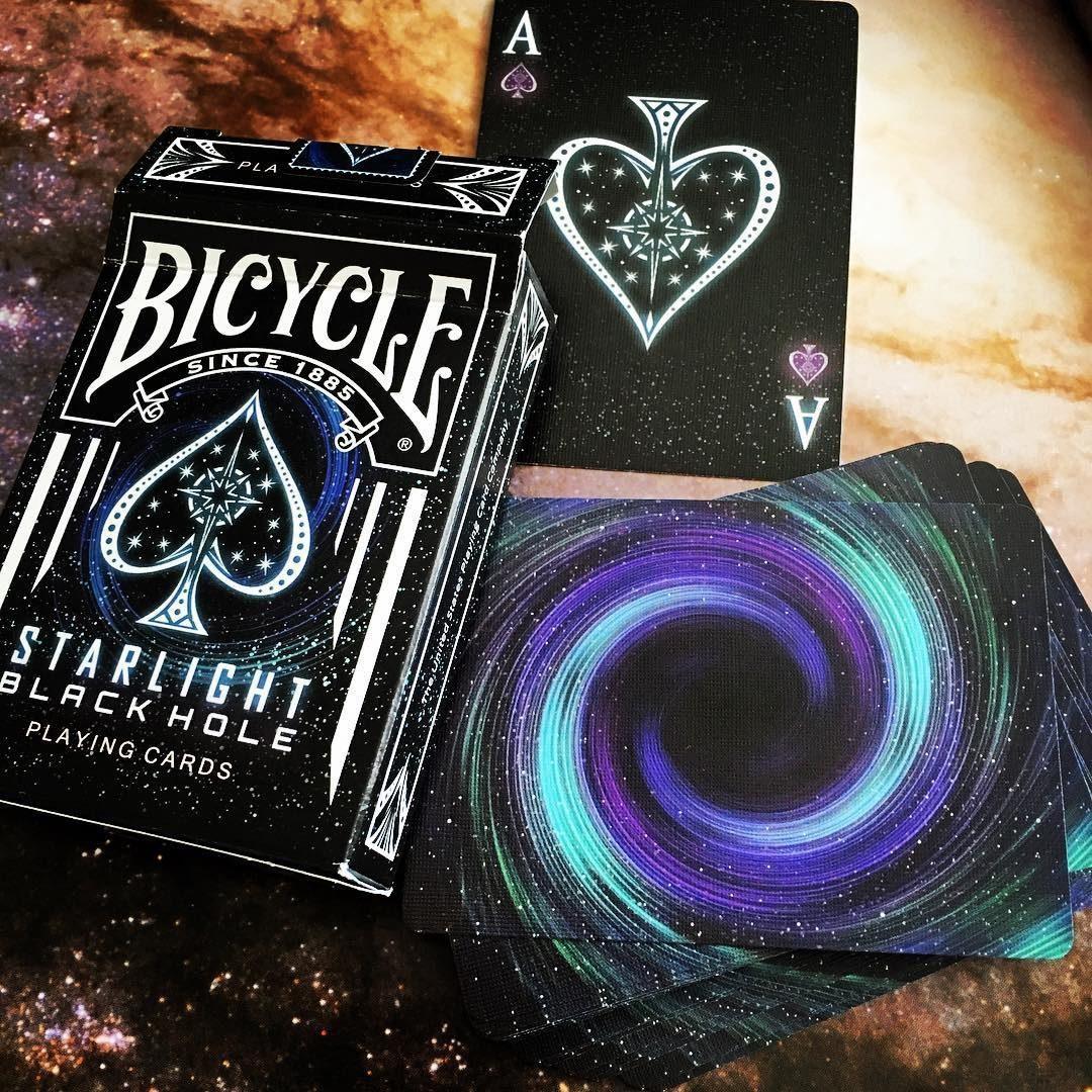Bicycle® Starlight Black Hole Playing Cards by US Playing Card Co.