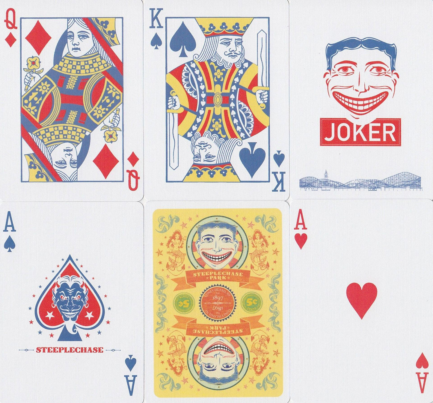Steeplechase Park Playing Cards by Penguin Magic