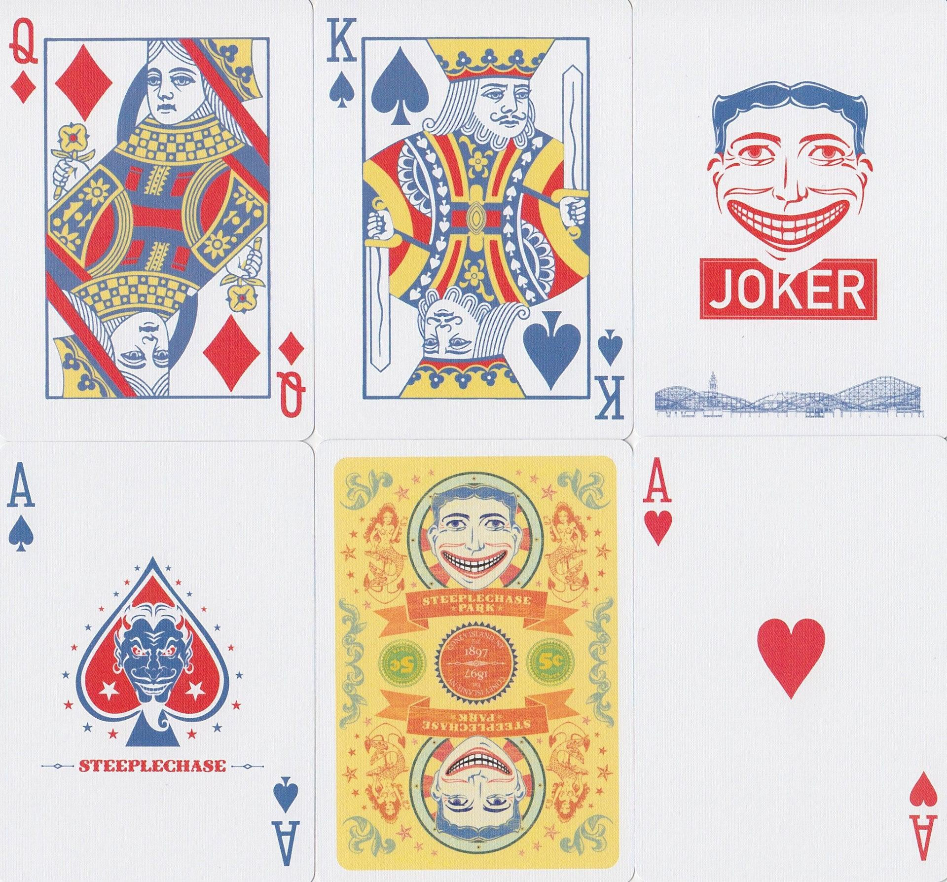 Steeplechase Park Playing Cards by Penguin Magic