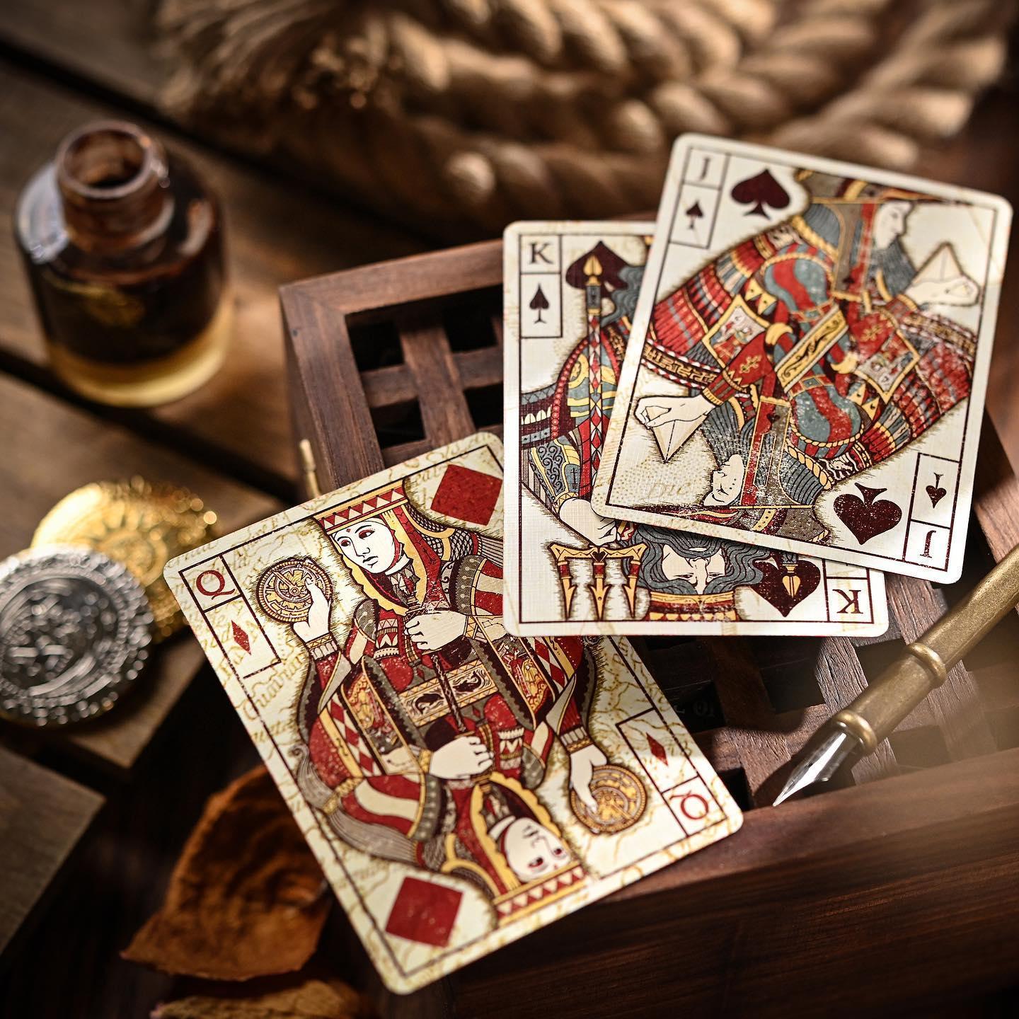 Eye of the Ocean Playing Cards - Solis Playing Cards by Stockholm 17