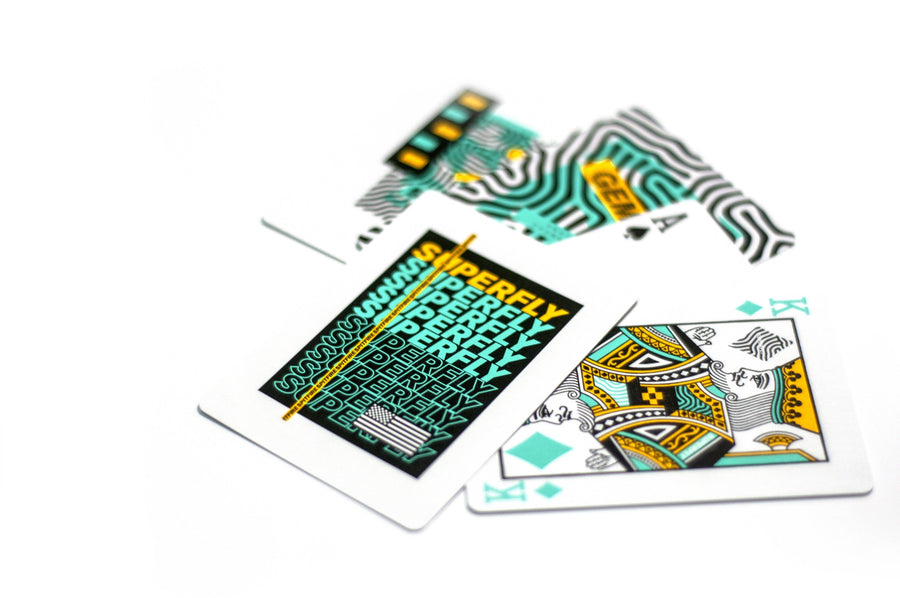 Superfly Spitfire Playing Cards by Gemini