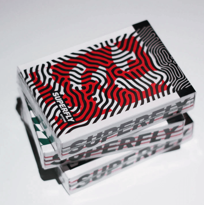 Superfly Spitfire Playing Cards - Red Playing Cards by Gemini