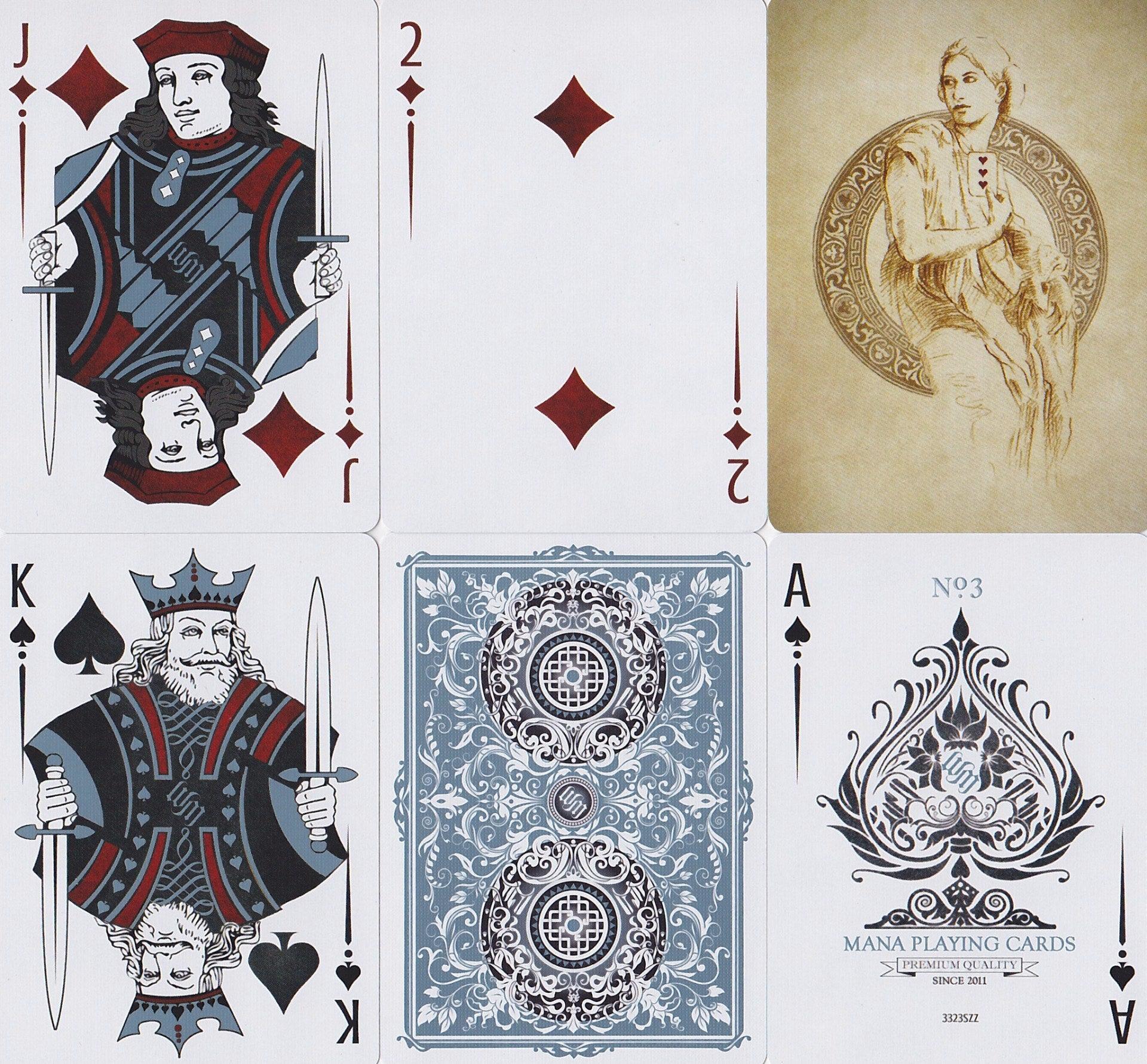 Sybil Livida Playing Cards* Playing Cards by Mana Playing Card Co.