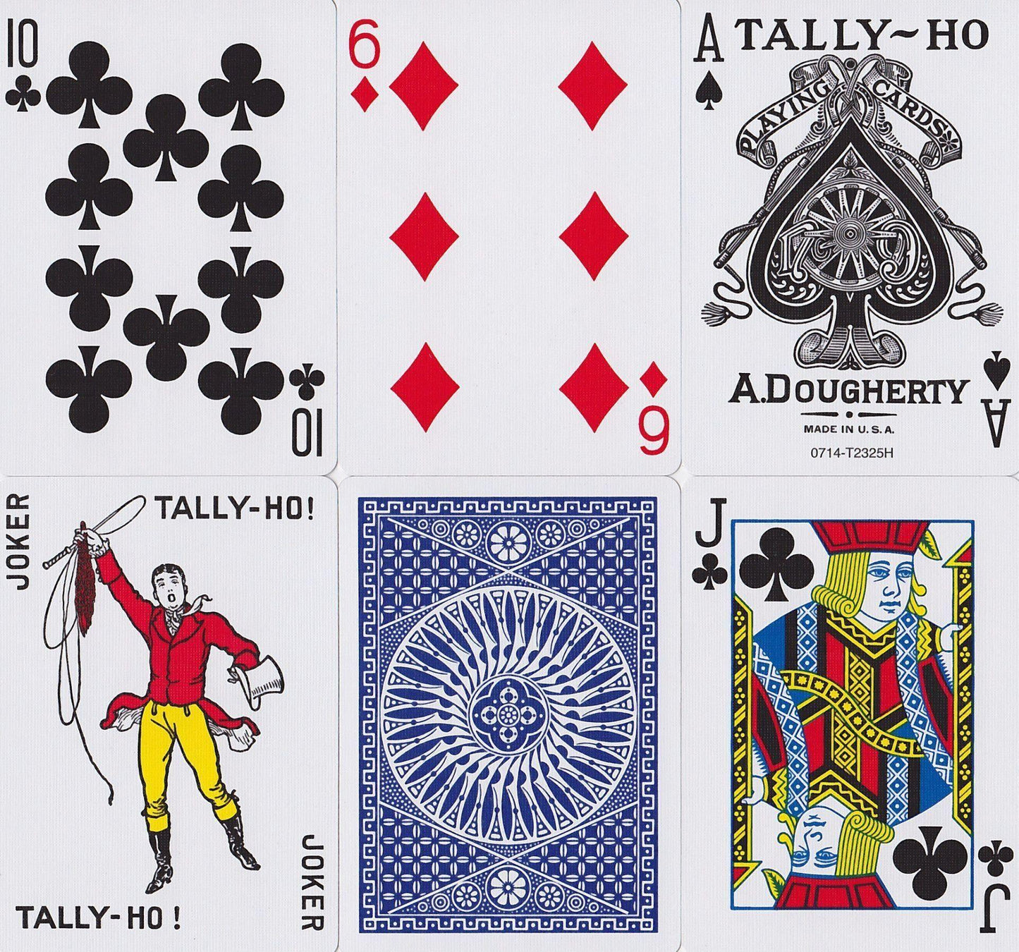 Tally Ho Circle Back Playing Cards by US Playing Card Co.