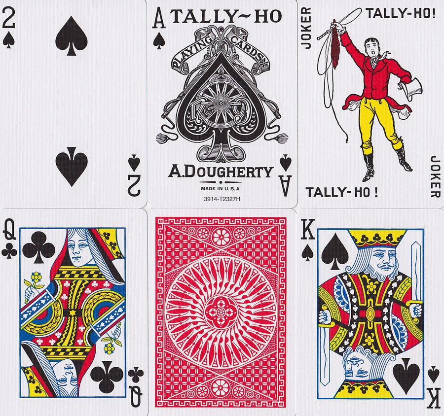 Tally Ho Circle Back Playing Cards by US Playing Card Co.