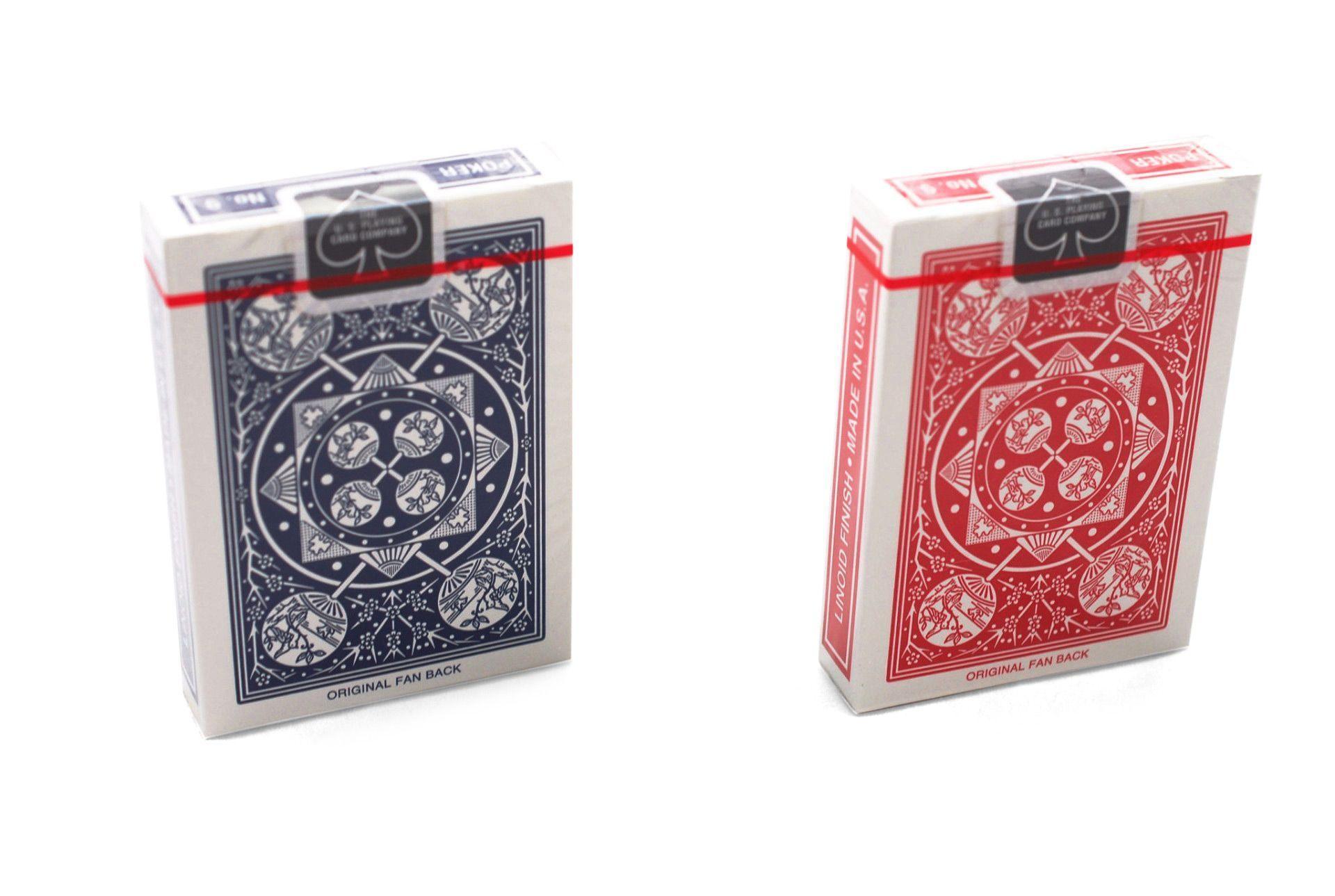 Tally Ho Fan Back Playing Cards by US Playing Card Co.