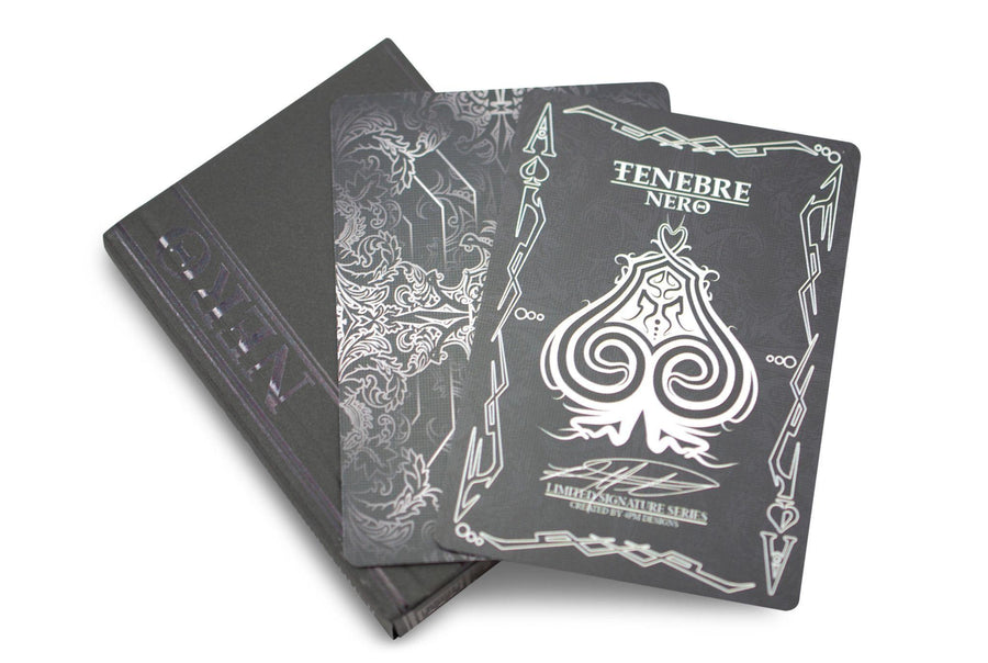 Tenebre Nero Playing Cards by Legends Playing Card Co.