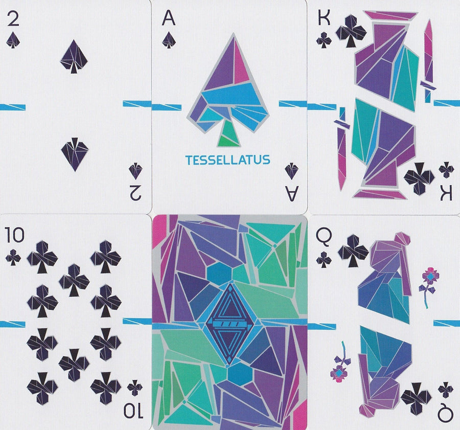 Tessellatus Playing Cards by HunkyDory Cards