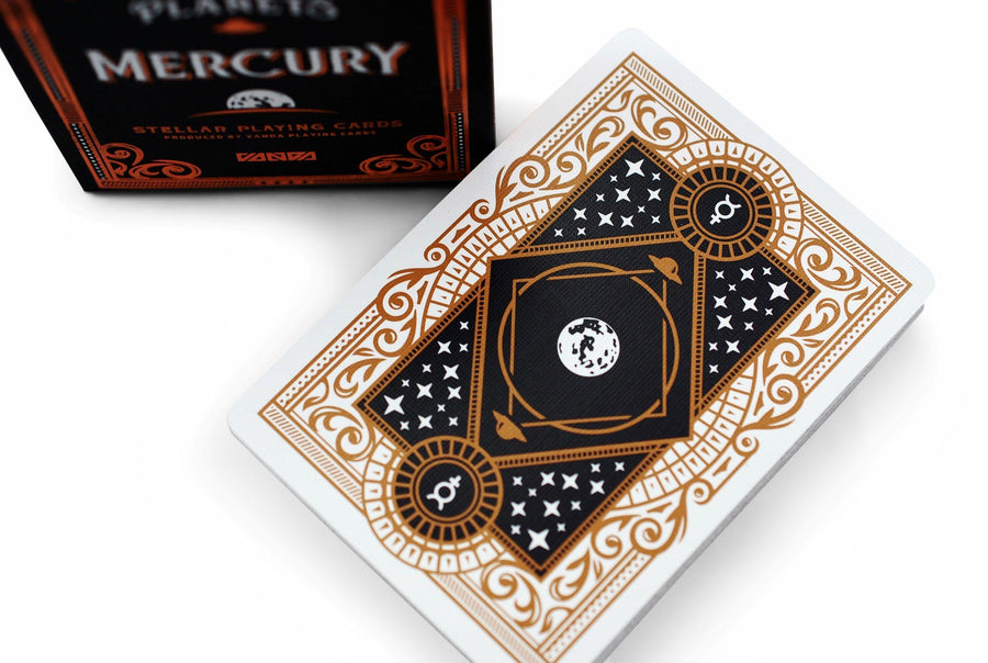 The Planets: Mercury Playing Cards by Vanda