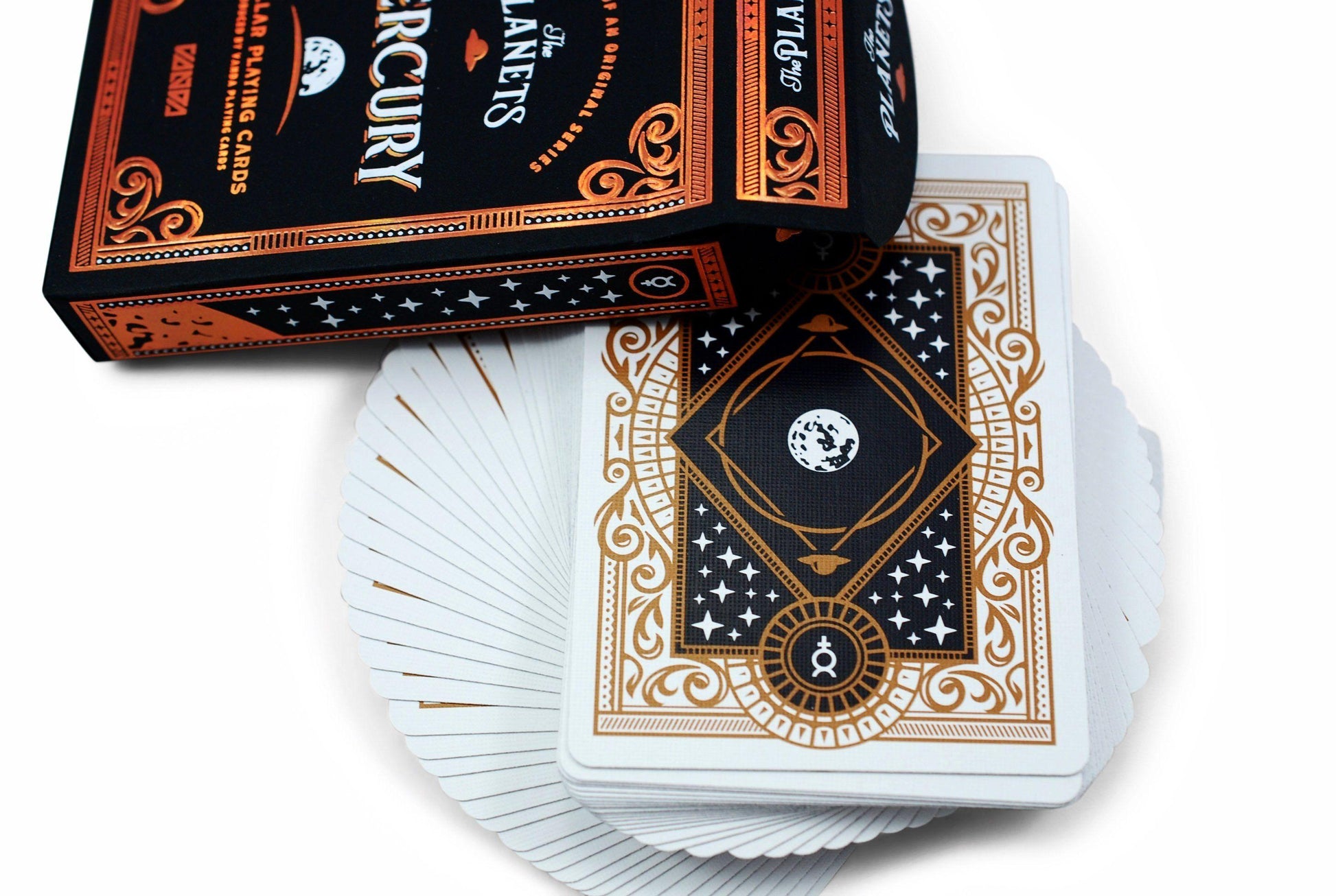 The Planets: Mercury Playing Cards by Vanda