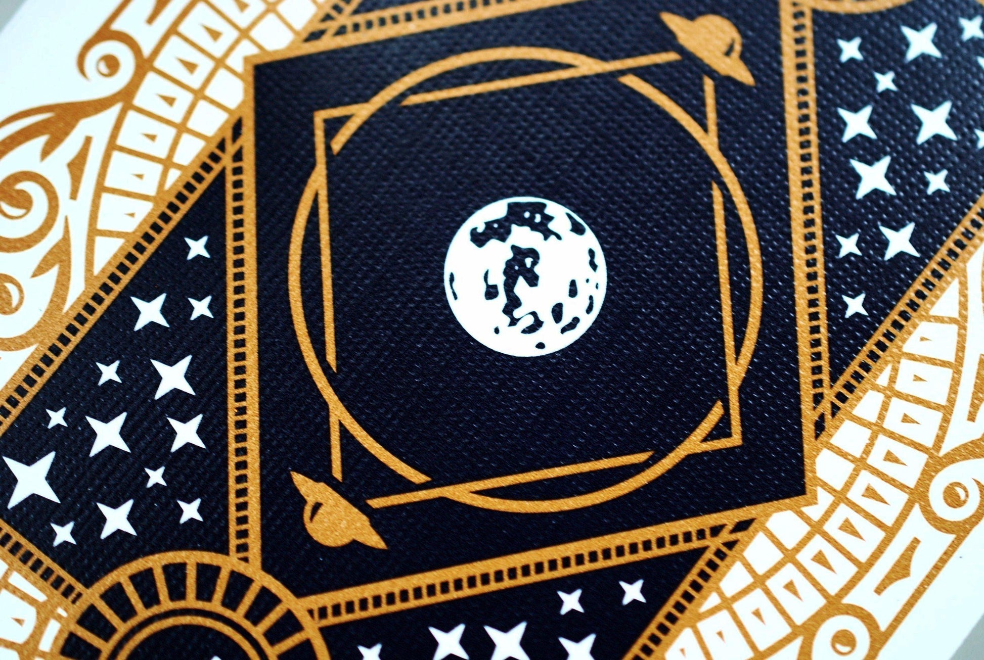 The Planets: Mercury Playing Cards by Vanda