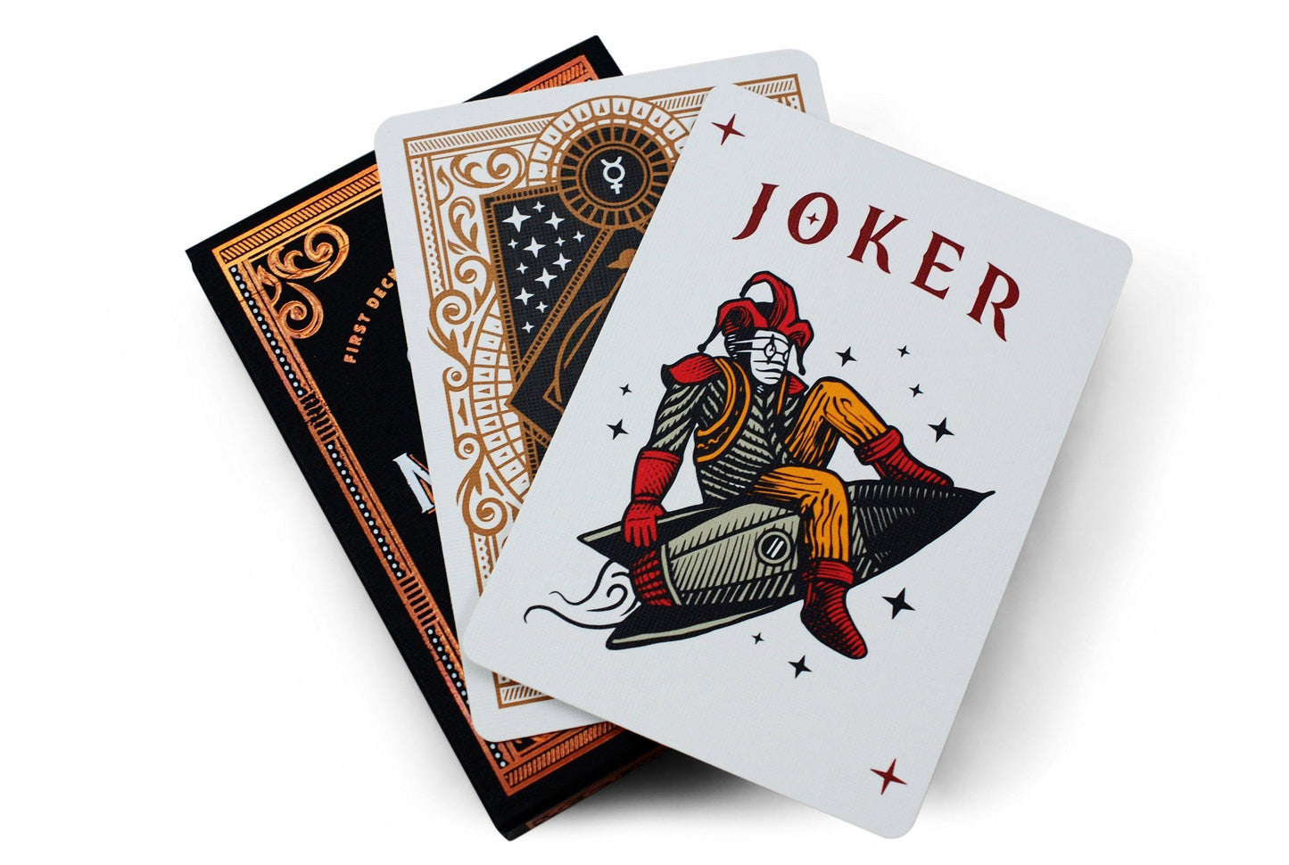 The Planets: Mercury Playing Cards by Vanda