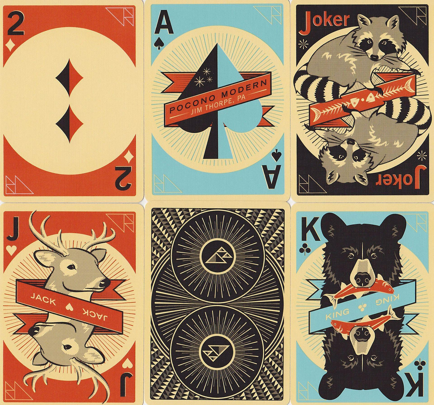 The Woodland Deck Playing Cards by US Playing Card Co.