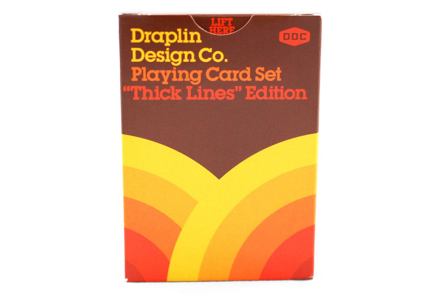 Thick Lines Playing Cards by Deckstarter®