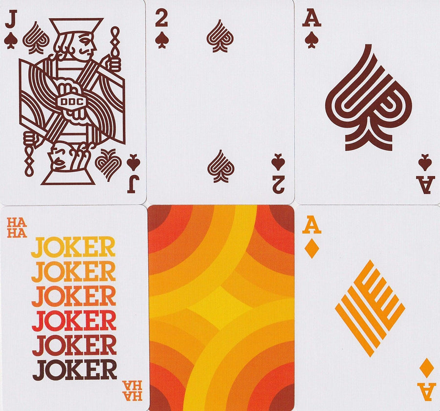 Thick Lines Playing Cards by Deckstarter®