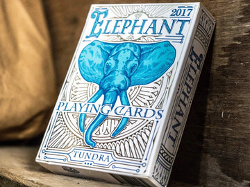 Tundra Elephant Playing Cards Playing Cards by Elephant Playing Cards
