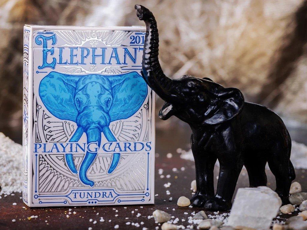 Tundra Elephant Playing Cards Playing Cards by Elephant Playing Cards