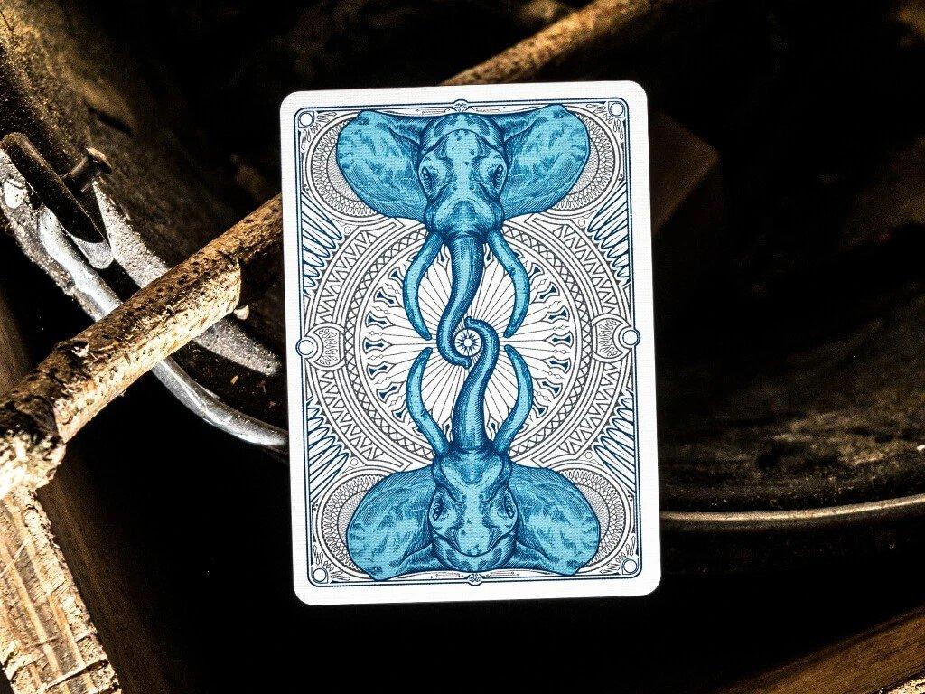 Tundra Elephant Playing Cards Playing Cards by Elephant Playing Cards