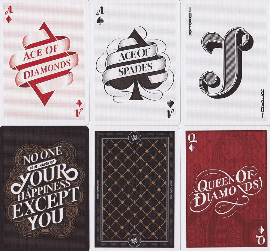 Type Deck Playing Cards by US Playing Card Co.