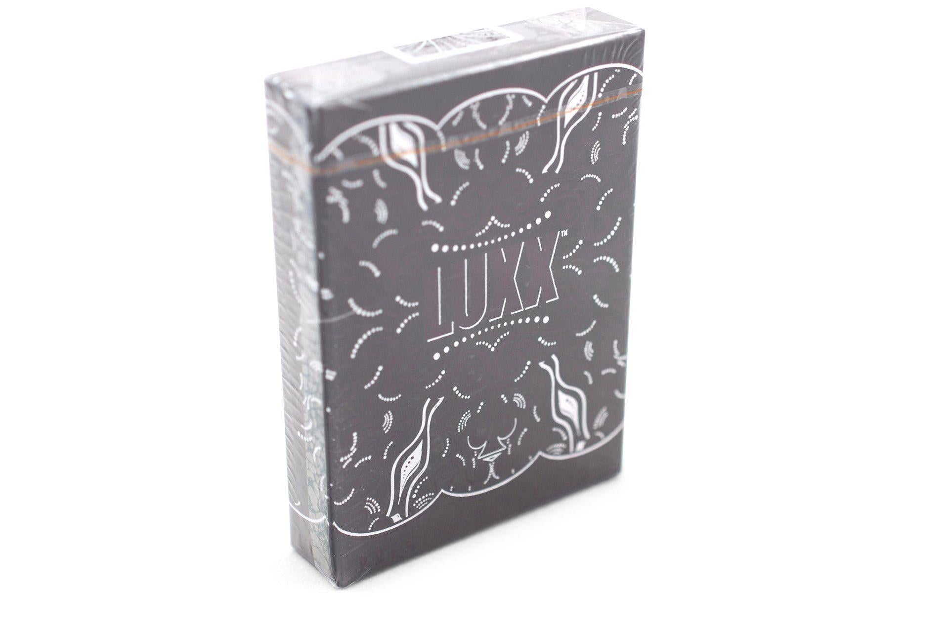 V2 LUXX® Shadow Edition Silver Playing Cards by LUXX