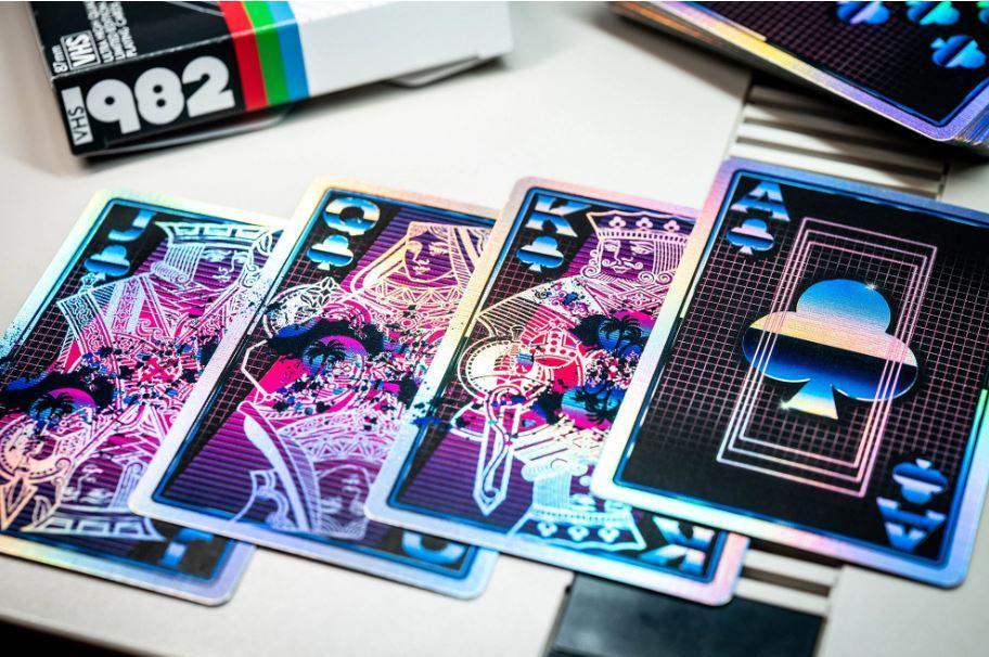 VHS 1982 Playing Cards Playing Cards by Kings Wild Project