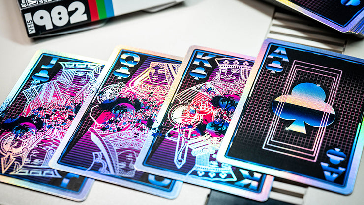 VHS 1982 Playing Cards Playing Cards by Kings Wild Project