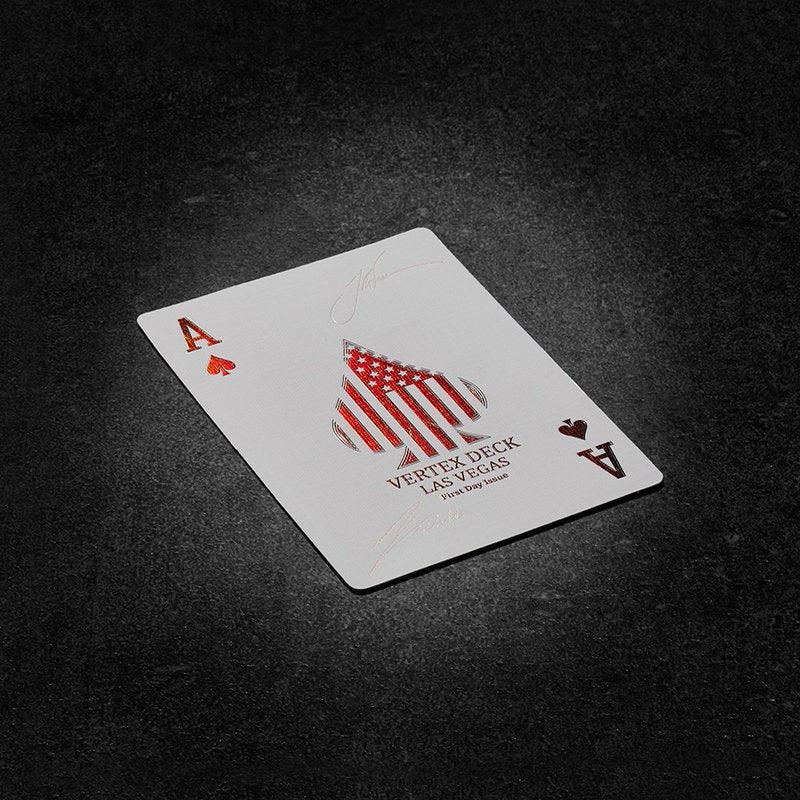 VERTEX DECK - Stars & Stripes Set Playing Cards by VXD Gaming