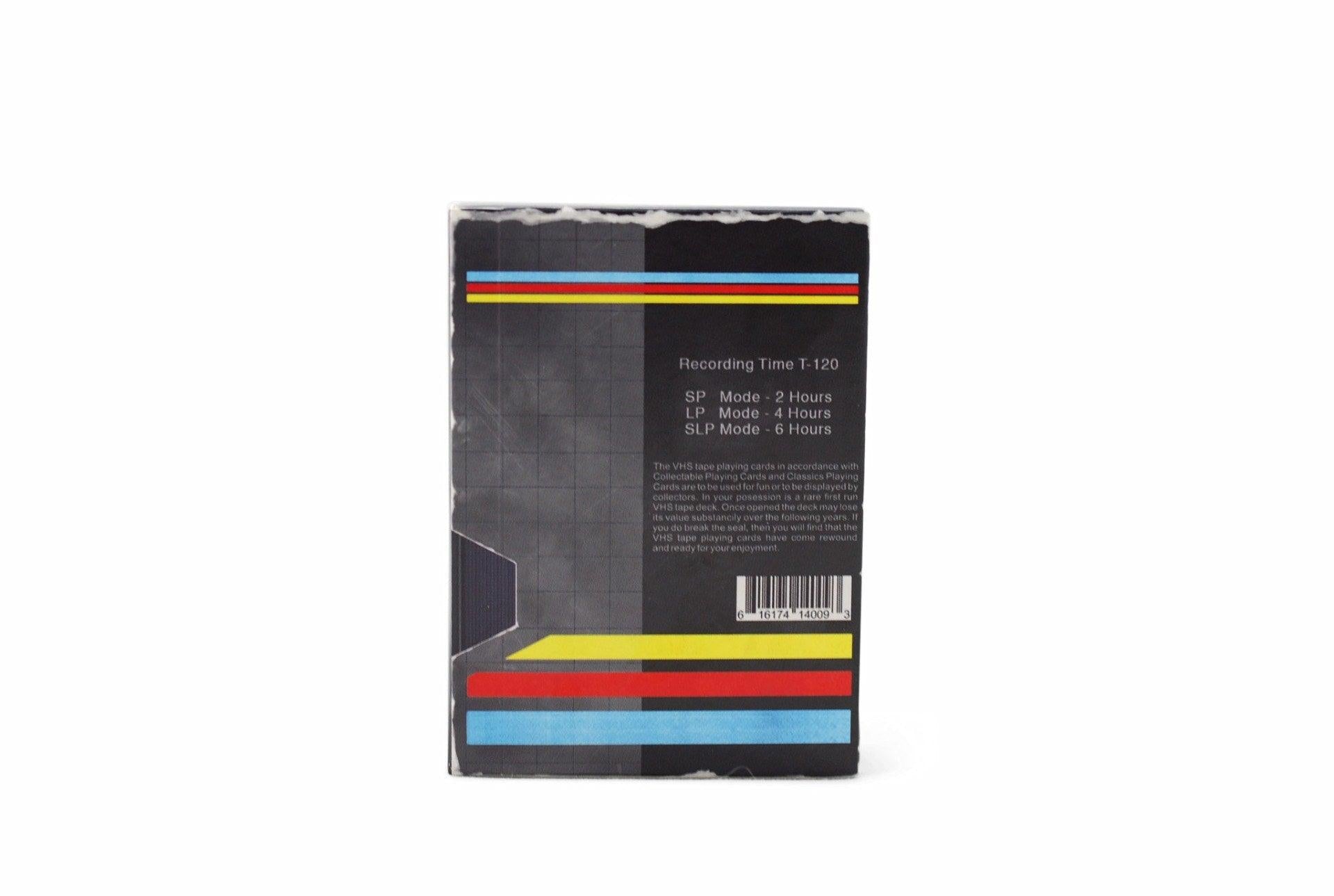 VHS Deck Playing Cards by Expert Playing Card Co.