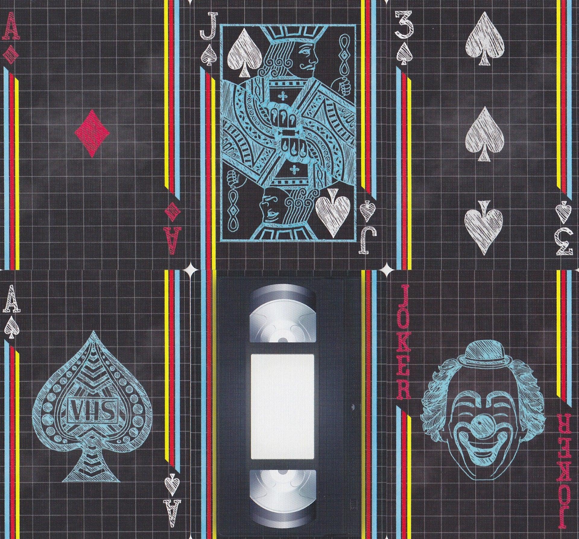 VHS Deck Playing Cards by Expert Playing Card Co.