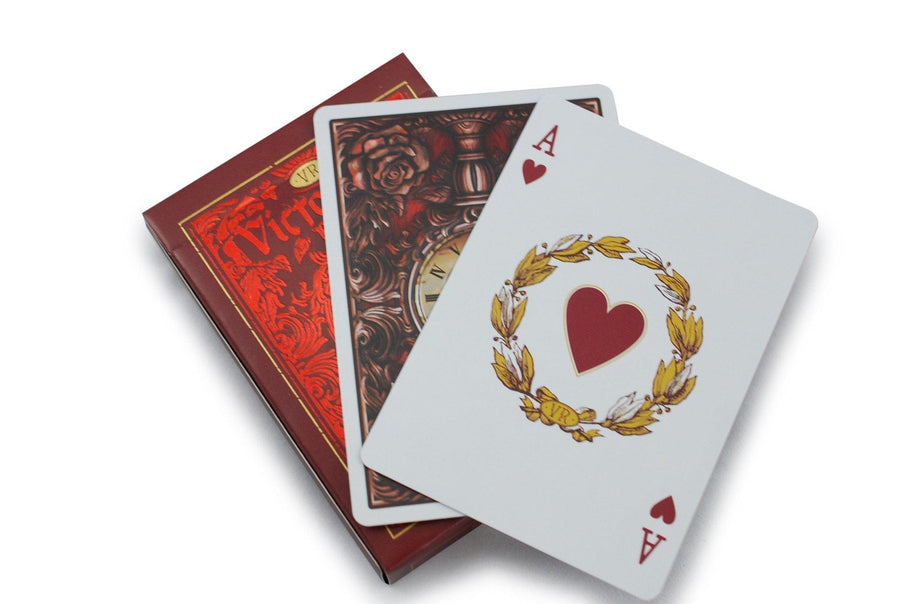 Victorian Room Playing Cards by The Blue Crown
