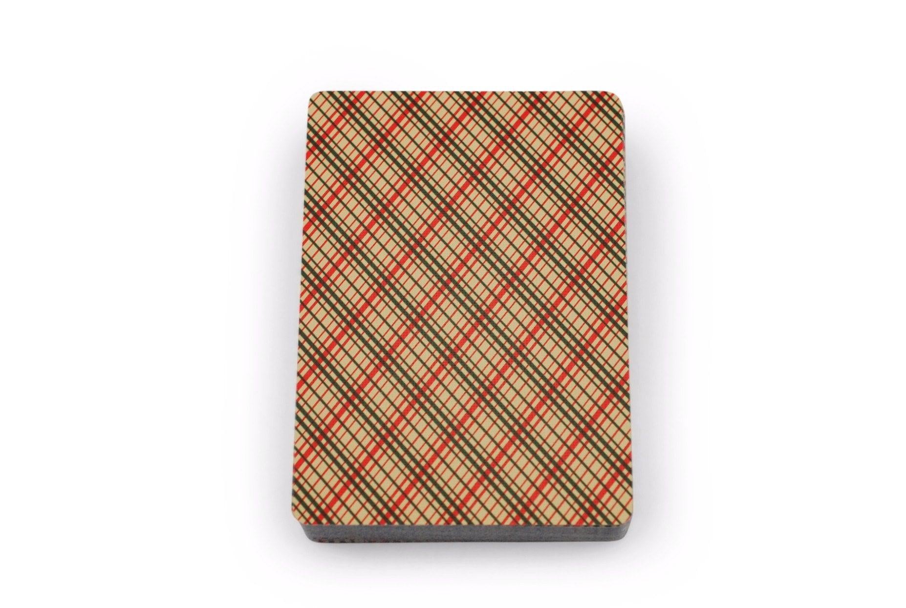 Vintage Plaid Playing Cards by Dan & Dave