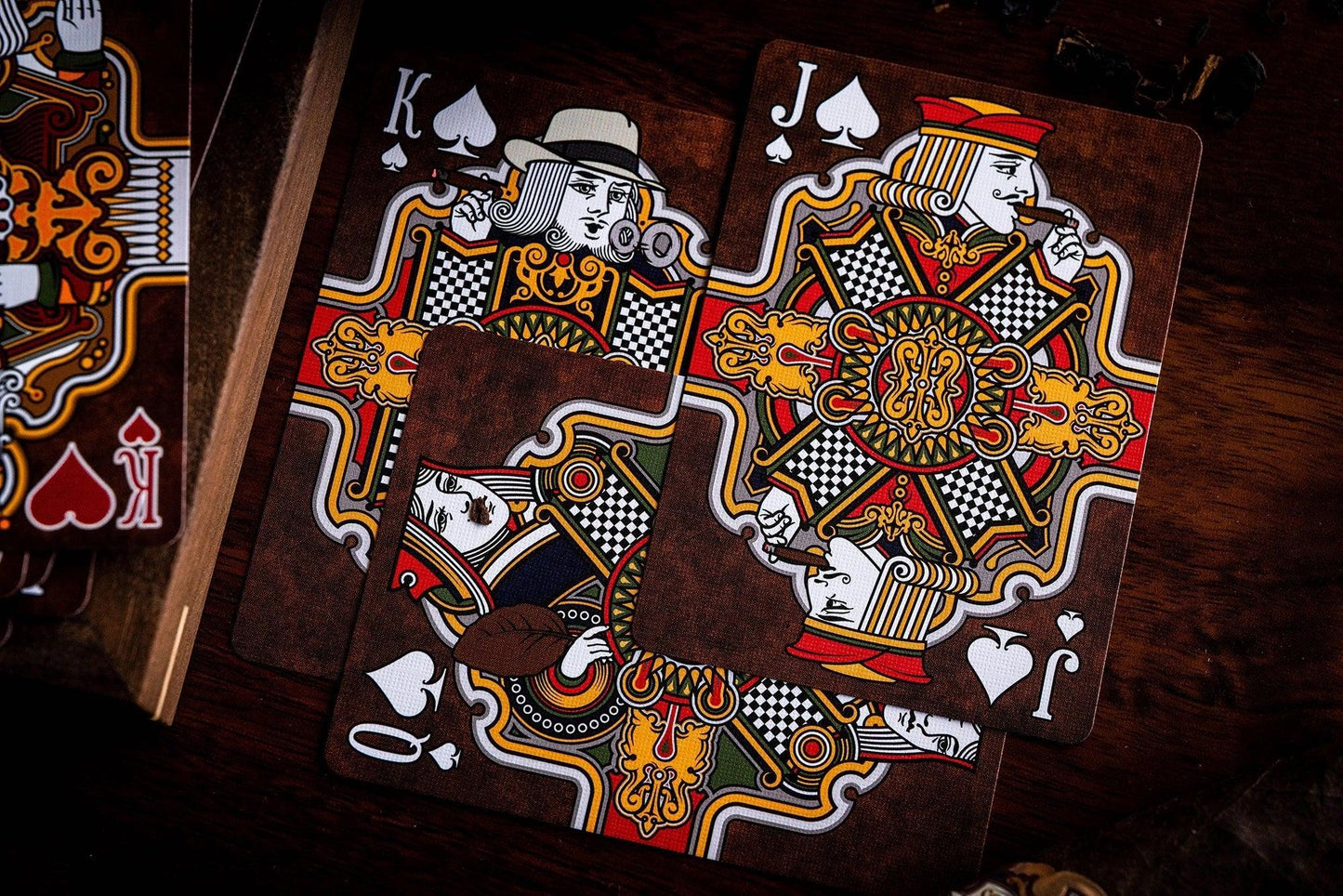 Gold Maduro Playing Cards - 2nd Edition Playing Cards by Kings Wild Project