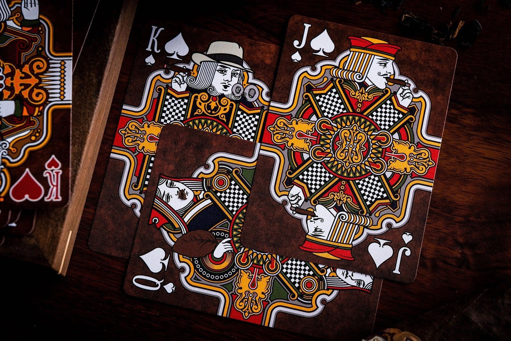 Gold Maduro Playing Cards - 2nd Edition Playing Cards by Kings Wild Project