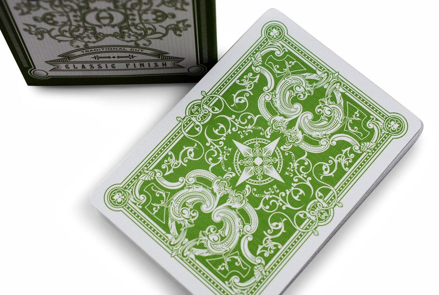 Viridian Playing Cards by Legends Playing Card Co.