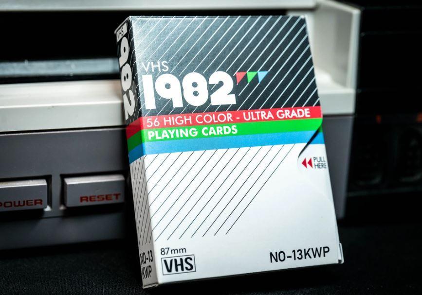 VHS 1982 Playing Cards Playing Cards by Kings Wild Project