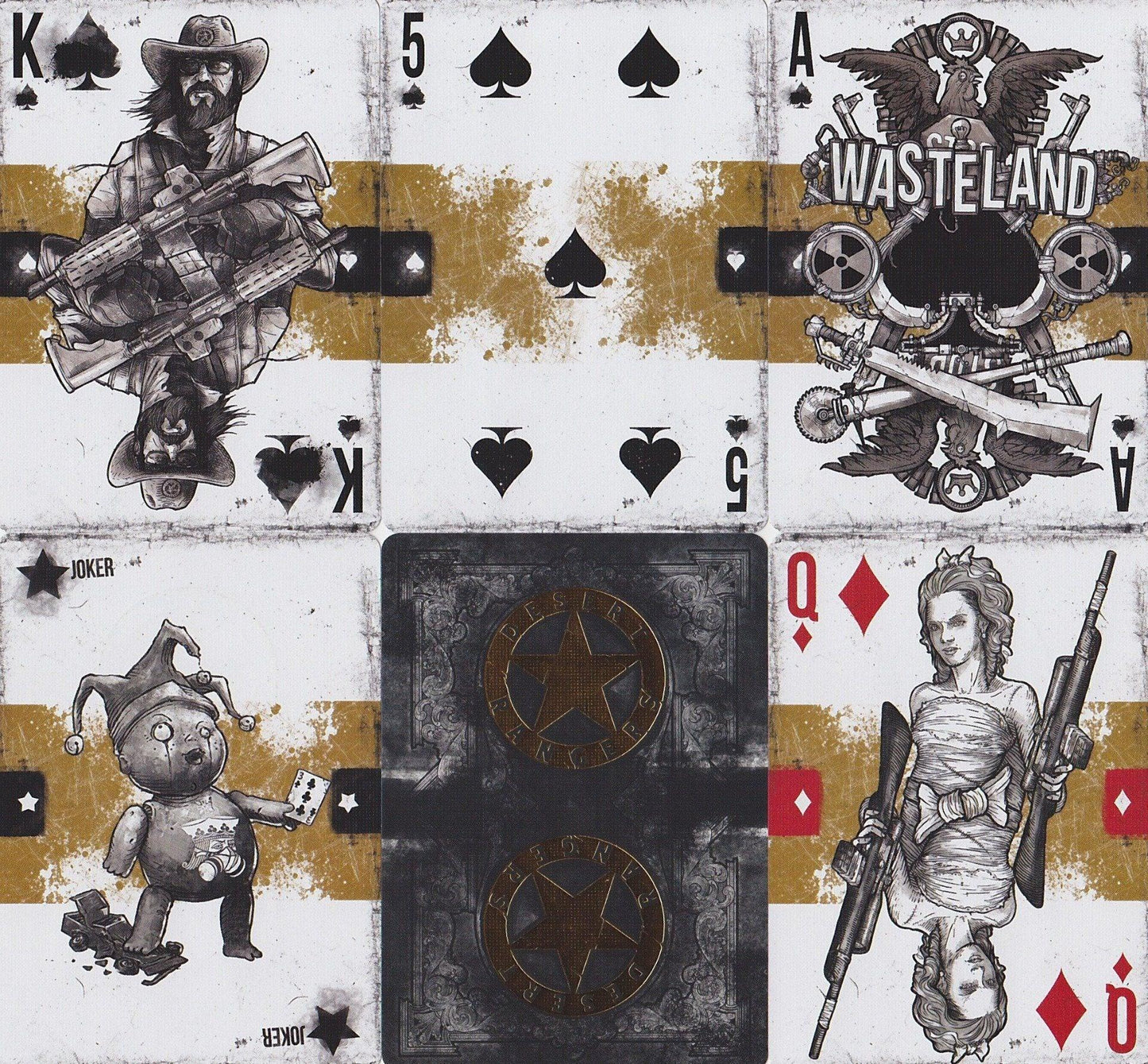 Wasteland: Desert Ranger Playing Cards by Expert Playing Card Co.