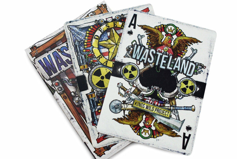 Wasteland: Radioactive Playing Cards by Expert Playing Card Co.