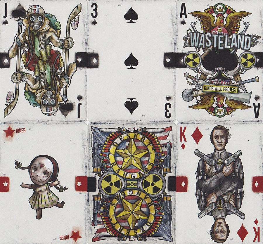 Wasteland: Radioactive Playing Cards by Kings Wild Project