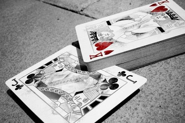 White Arcane Playing Cards*