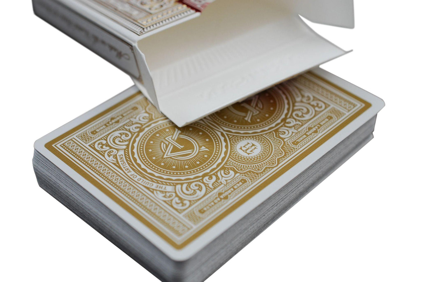 White Artisans Playing Cards by Theory11