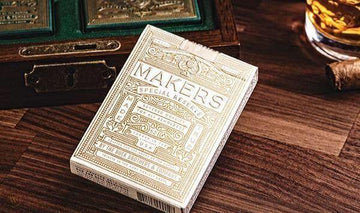 White Gold Makers Special Reserve Playing Cards by Dan & Dave