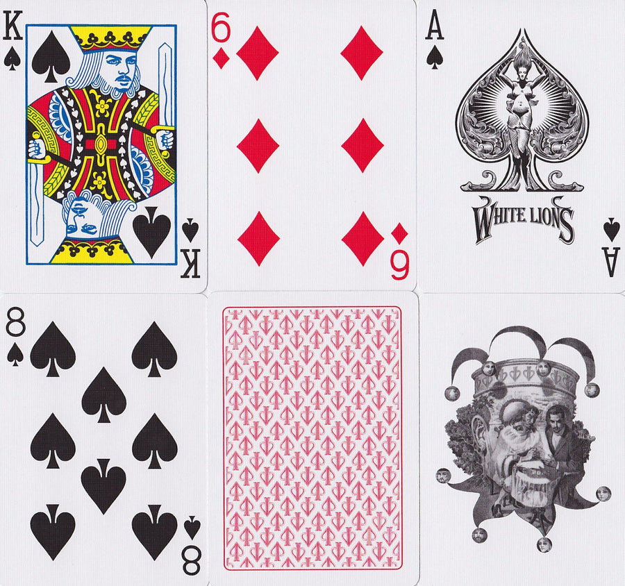 White Lions Playing Cards* Playing Cards by David Blaine