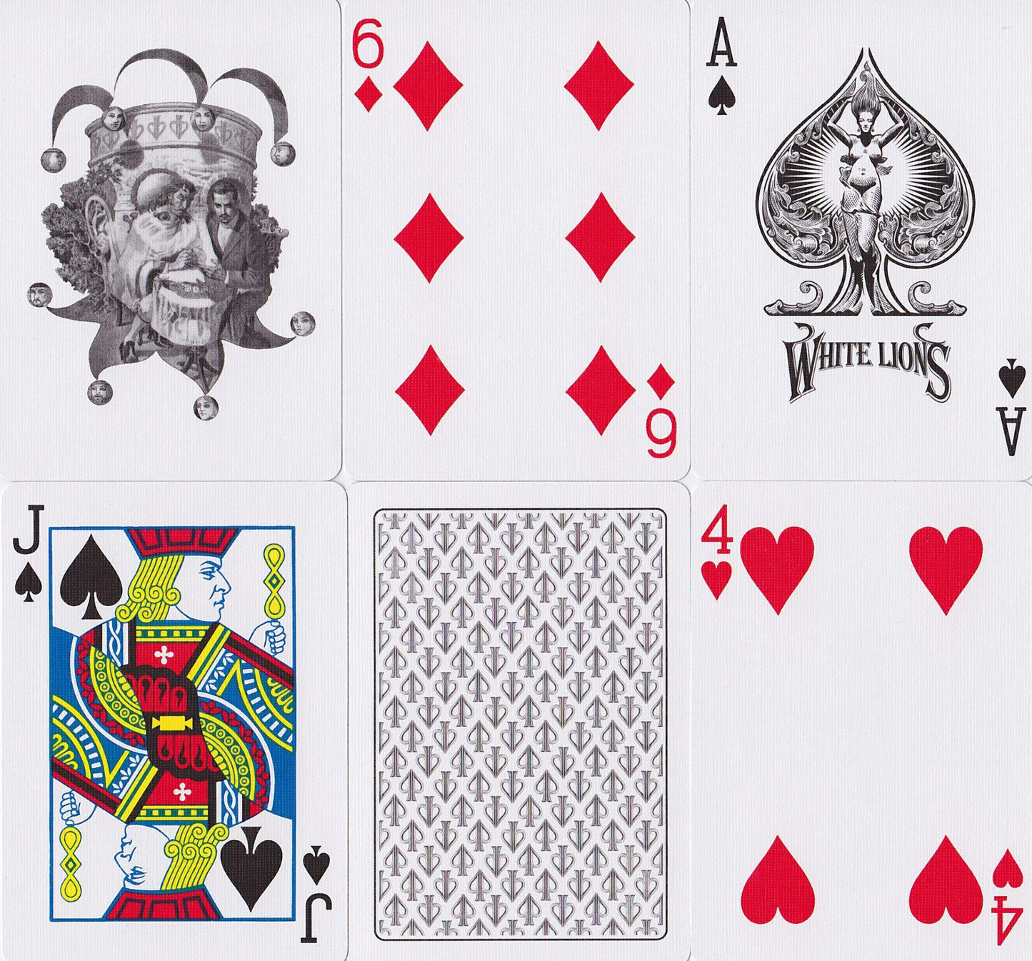 White Lions Playing Cards* Playing Cards by David Blaine