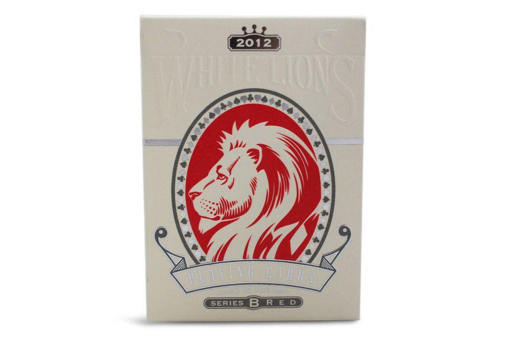 White Lions Playing Cards* Playing Cards by David Blaine