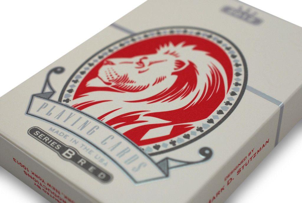 White Lions Playing Cards* Playing Cards by David Blaine