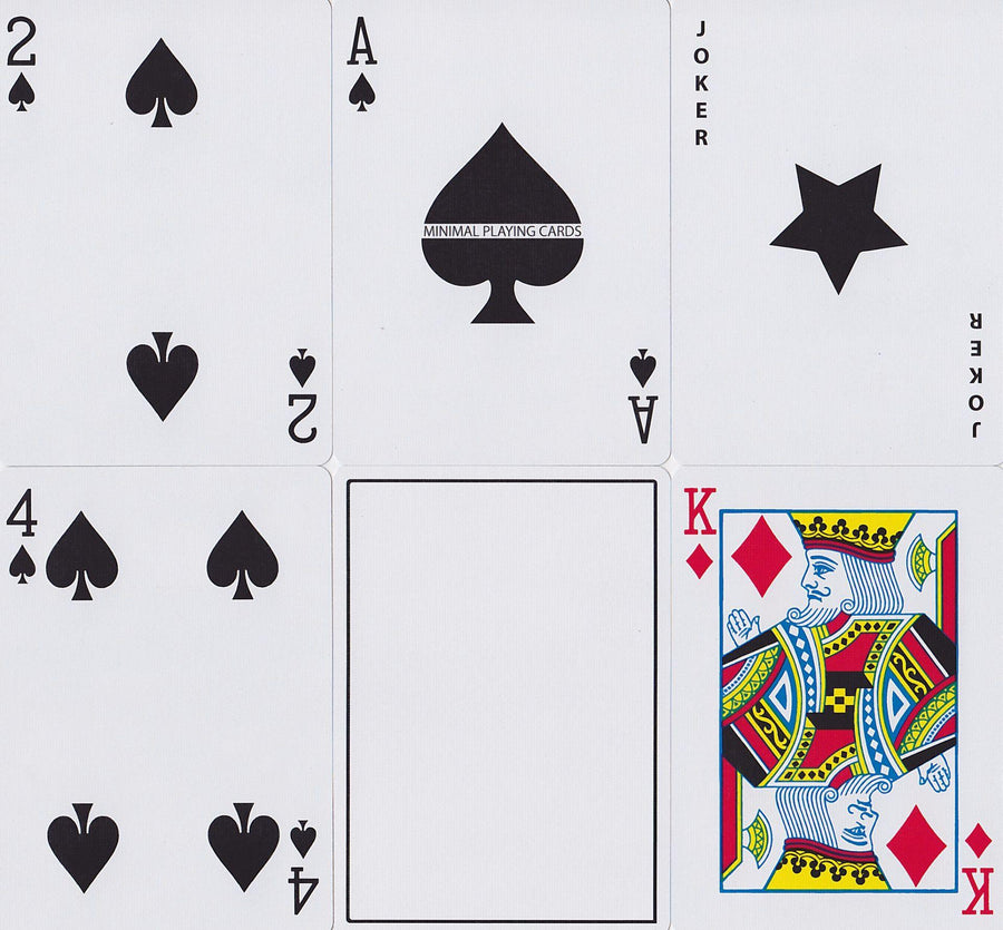 White NOC Playing Cards by The Blue Crown