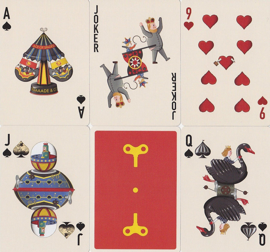 Wind-Up Playing Cards by US Playing Card Co.