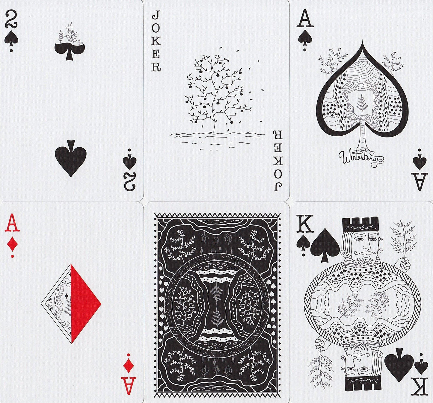 Winterberry Playing Cards by got magic?